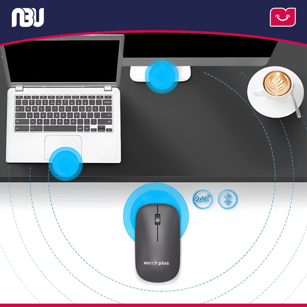 ماوس بی سیم نورث پلاس مدل MX16