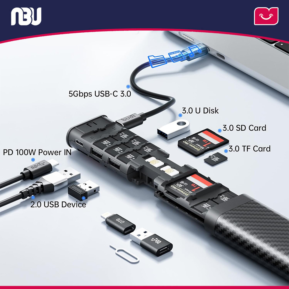 کارت خوان حافظه 10 کاره بودی مدل DC568B