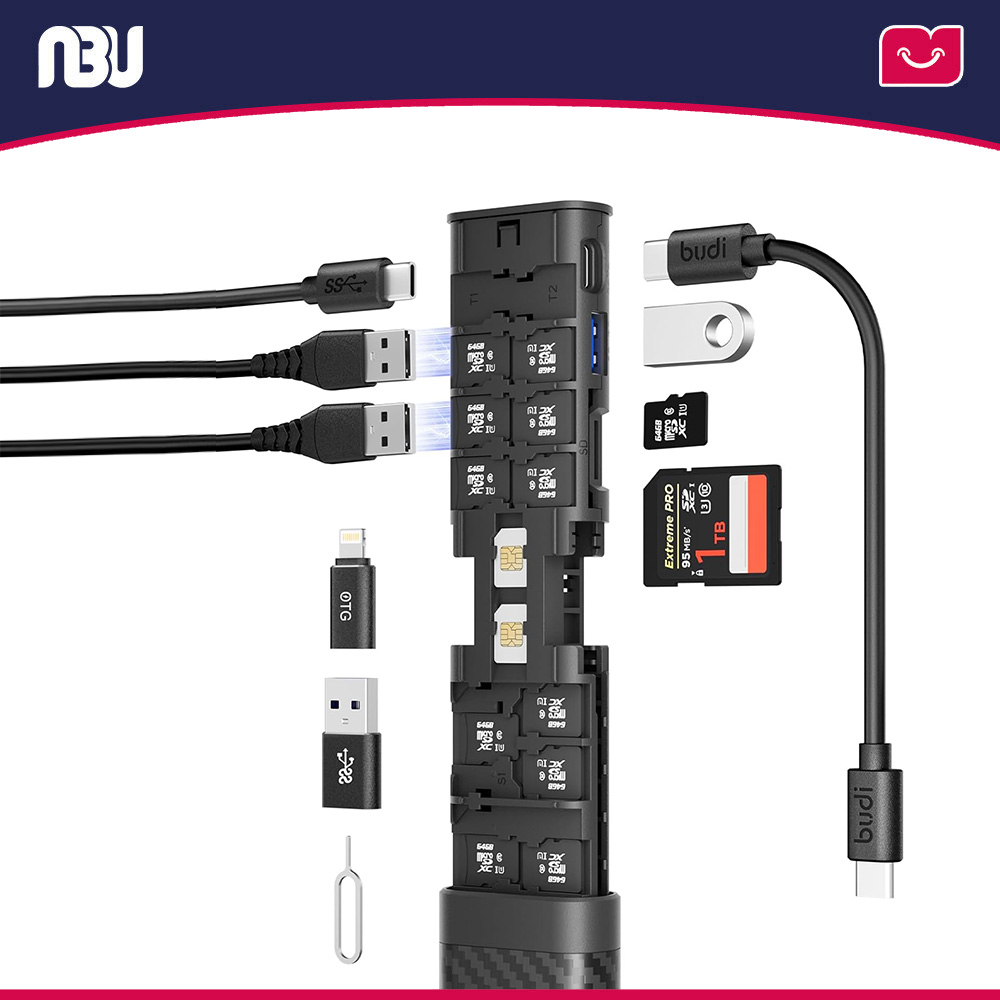 کارت خوان حافظه 10 کاره بودی مدل DC568B