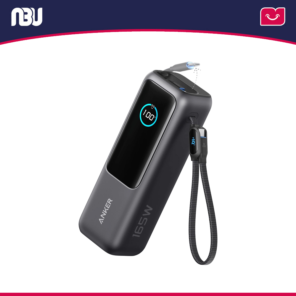 پاوربانک 165 وات انکر ظرفیت 25000 میلی آمپر مدل A1695h11