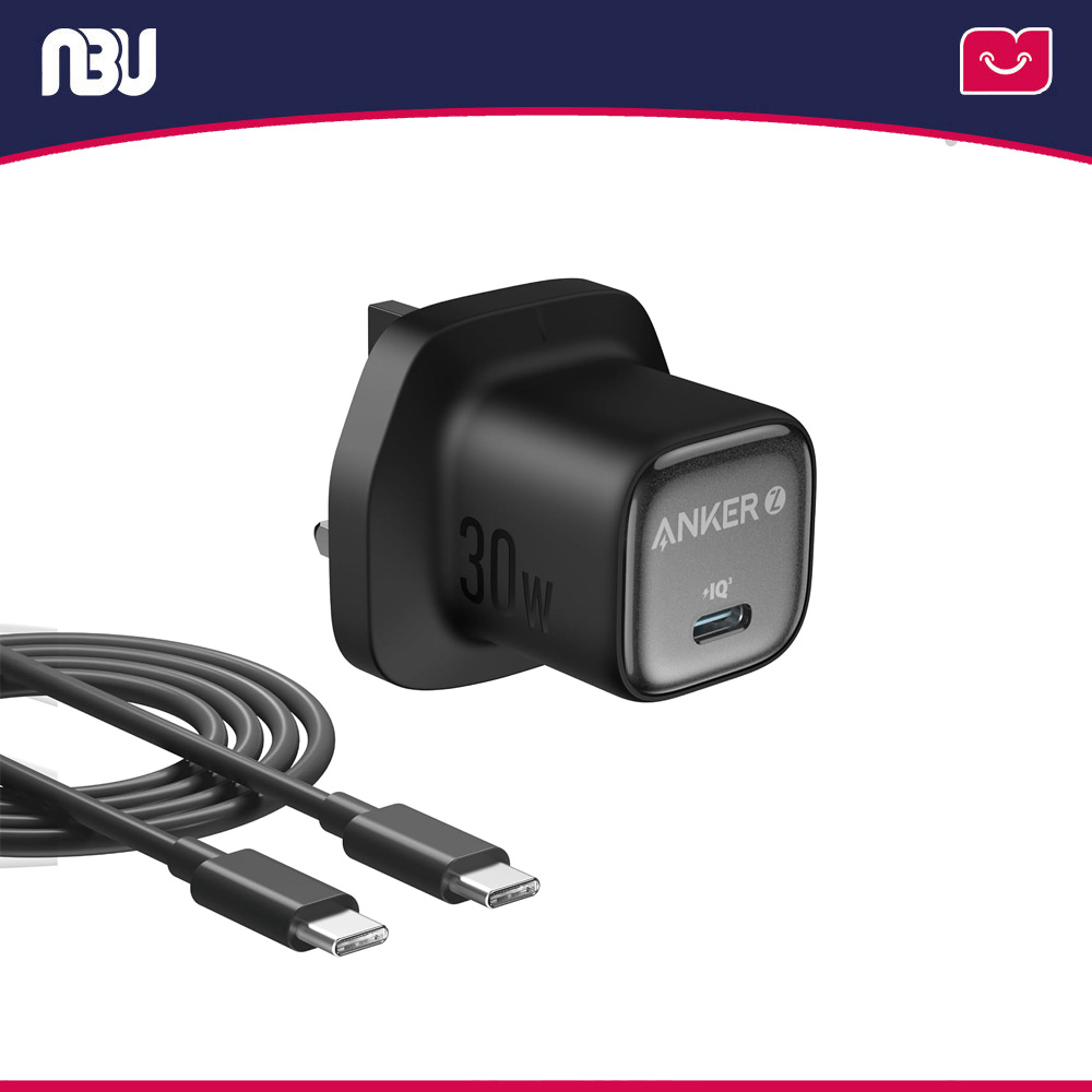 شارژر دیواری 30 وات (به همراه کابل) انکر مدل Zolo کد B2698