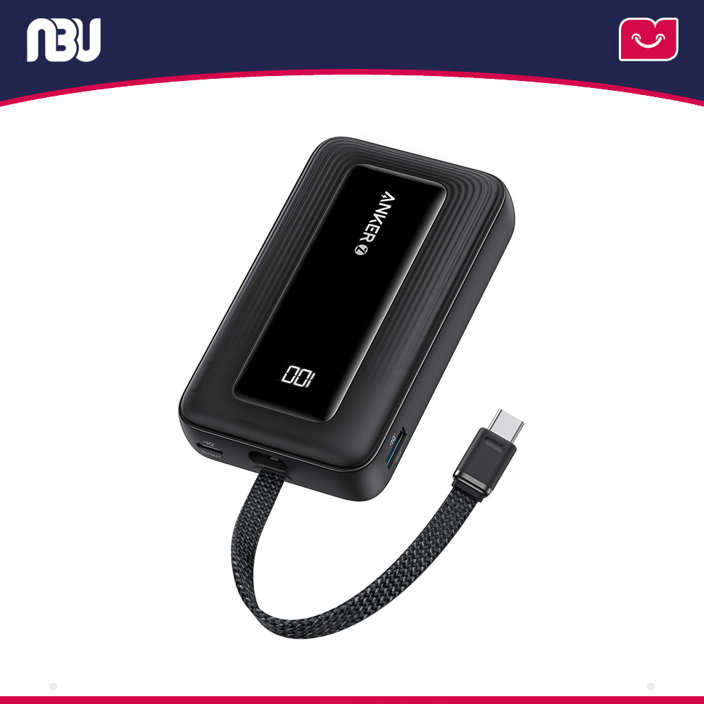 پاوربانک ۳۰ وات  انکر ظرفیت ۱۰۰۰۰ میلی آمپرمدل A1688