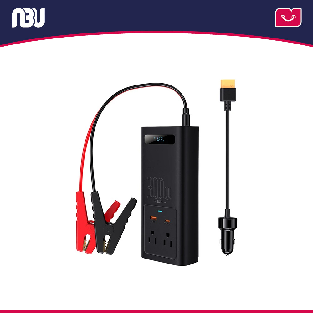 مبدل برق خودرو بیسوس 300 وات  مدل  IGBT کدCGNB010101 شناسه 608675 