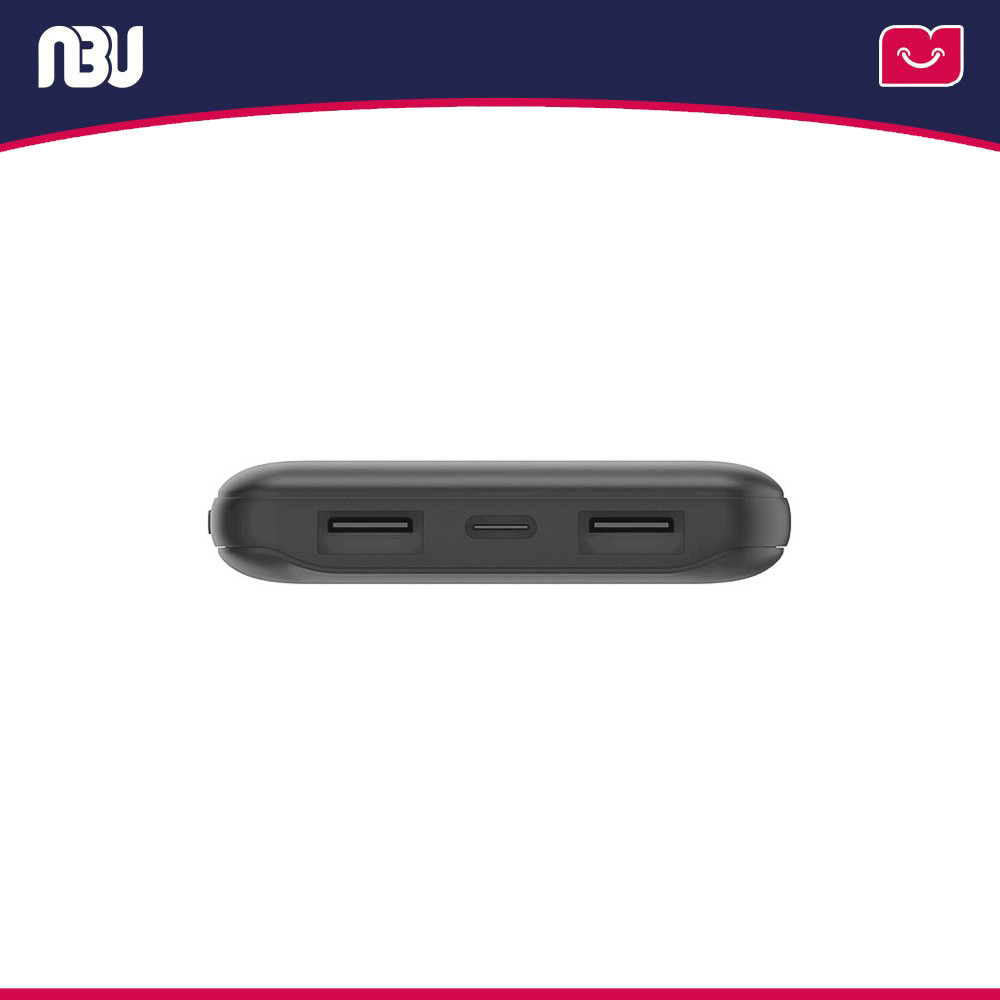 پاور بانک  10000 میلی آمپر 3 پورت به همراه کابل USB-A به USB-C بلکین مدل BPB011bt(boost charge)