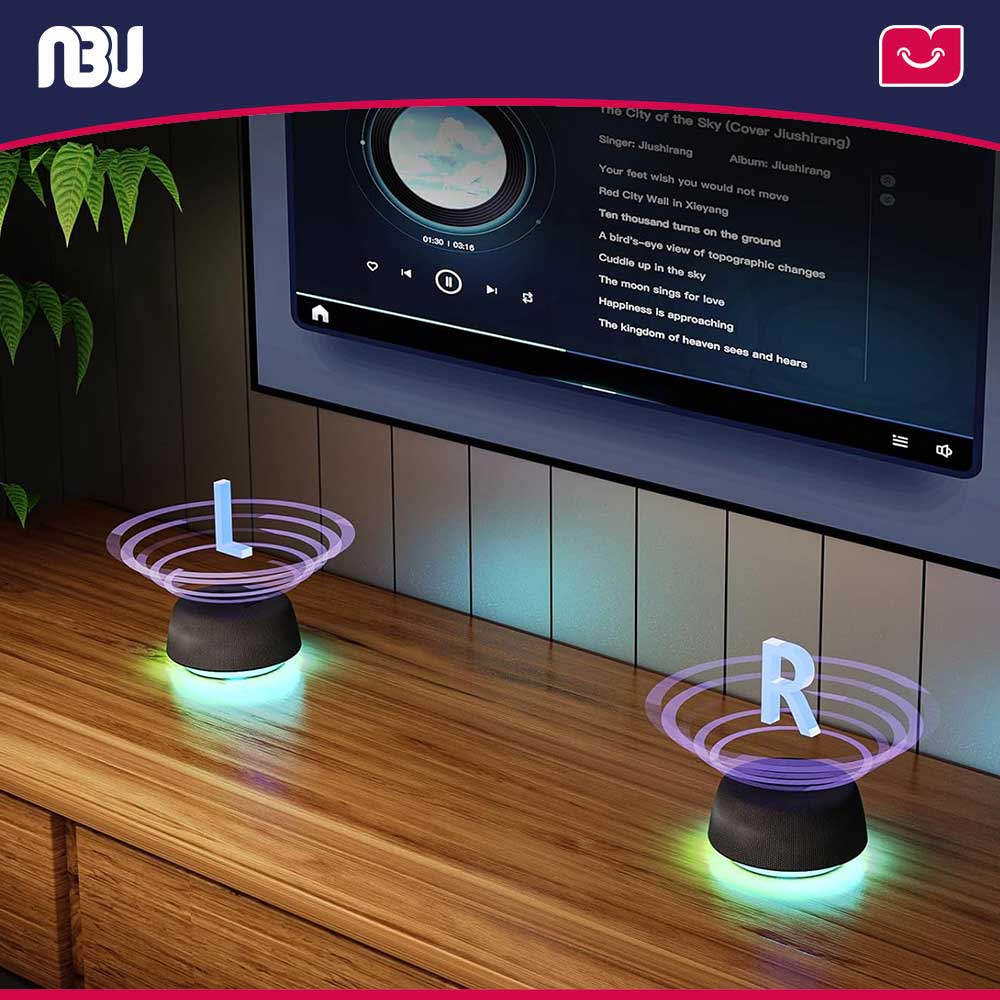 اسپیکر بلوتوثی مینی با قاب مغناطیسی بودی مدل SP15B