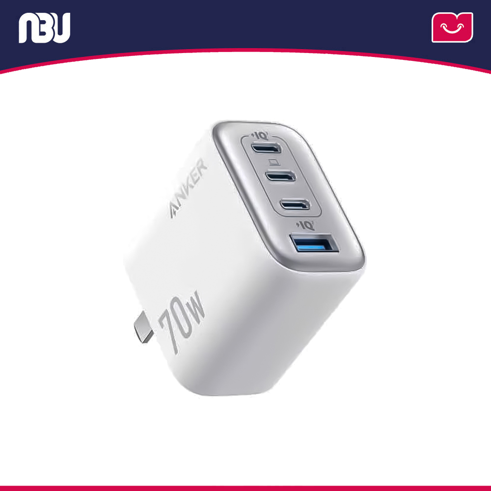 شارژر دیواری 70 وات 4 پورت انکر مدل Zolo کد A121C