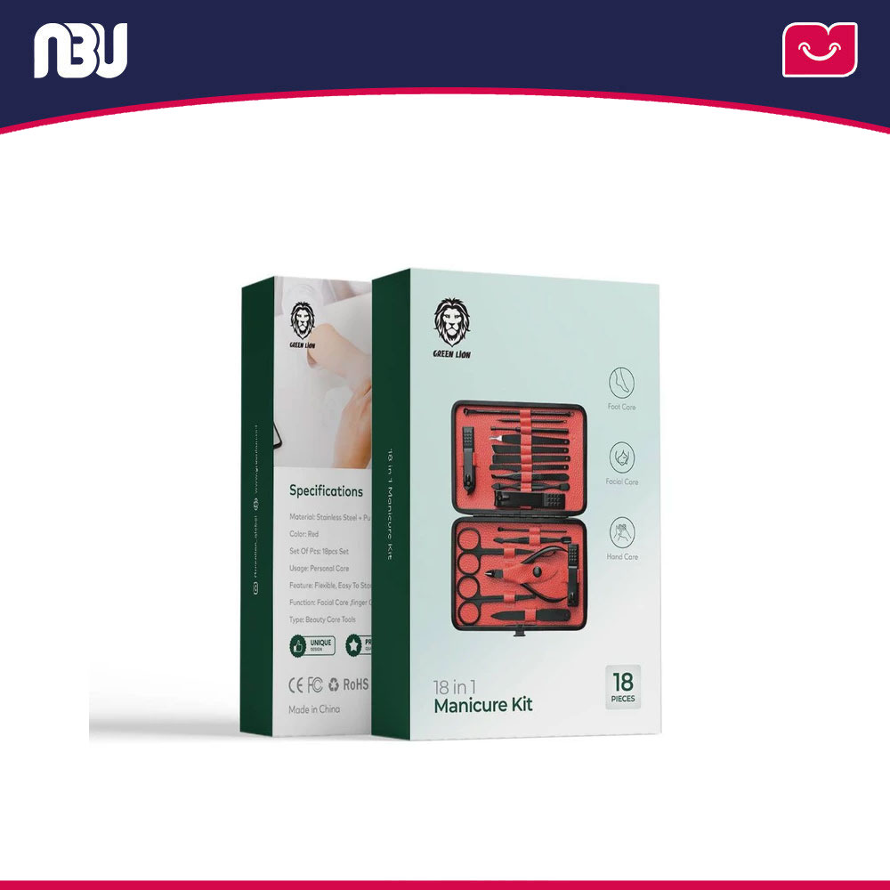 ست مانیکور و پدیکور گرین لاین مدل GNMTRVL18