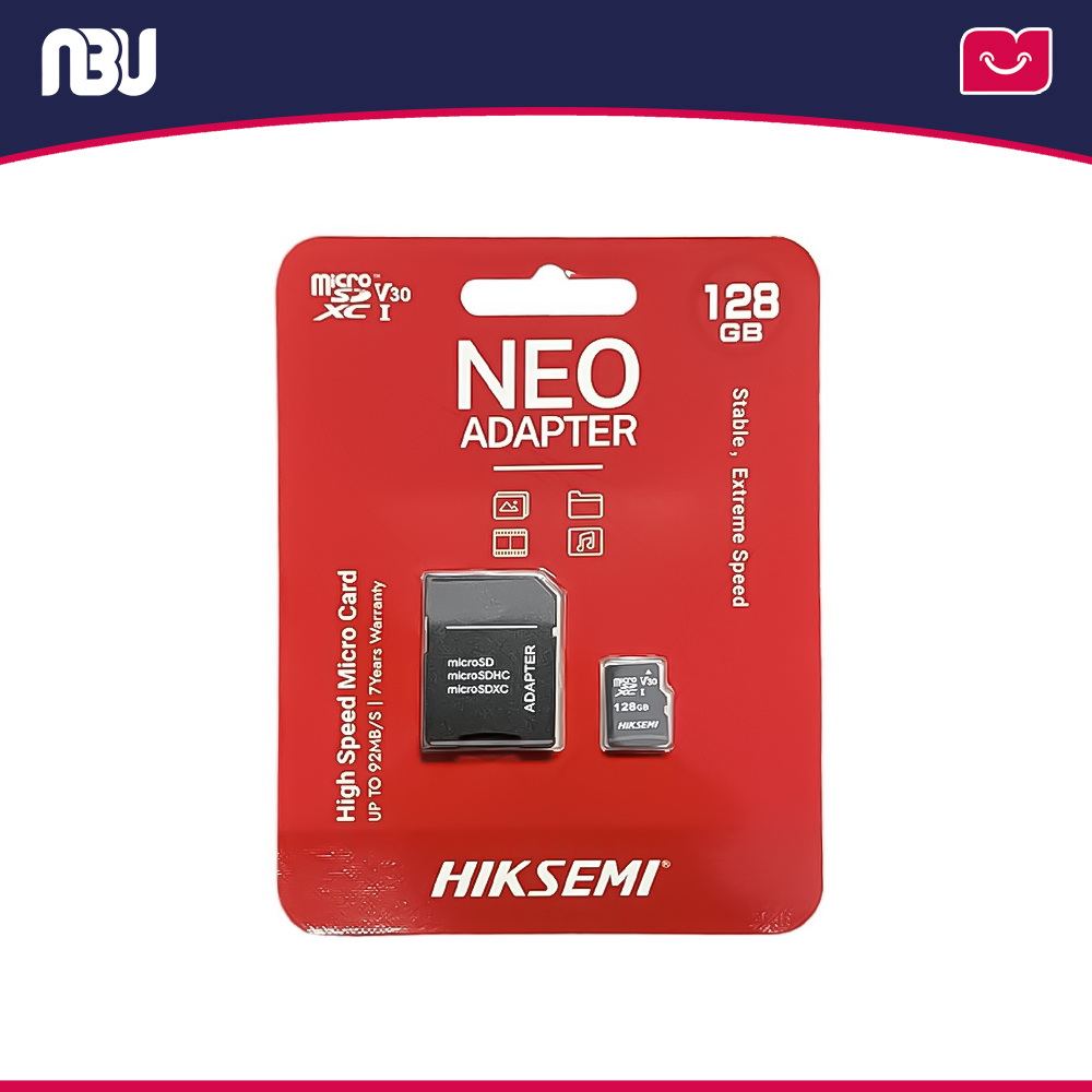 کارت حافظه هایک‌ سمی کلاس 10سرعت خواندن 92MBs ظرفیت 128 گیگ مدل HS-TF-C1