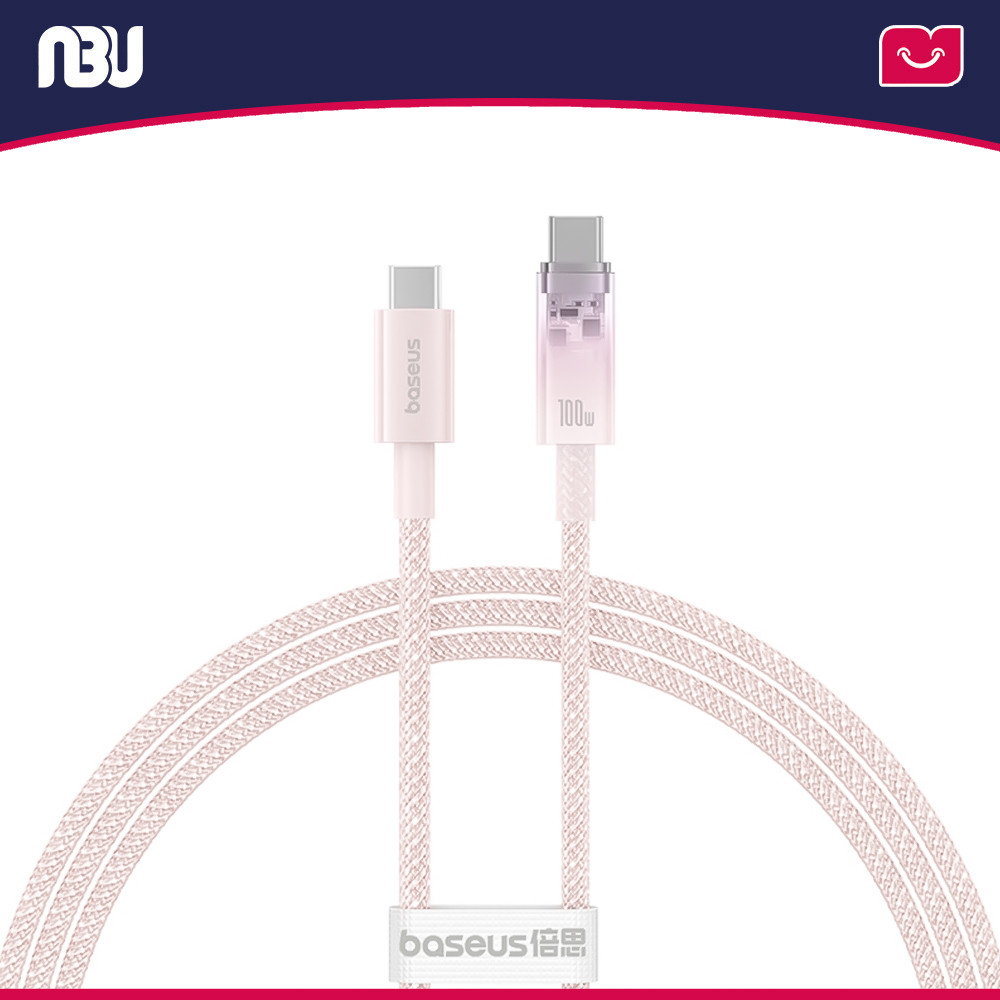 کابل تبدیل USB-C به USB-C بیسوس به طول 1 متر مدلExplorer کد P10319703411-00 شناسه 642846