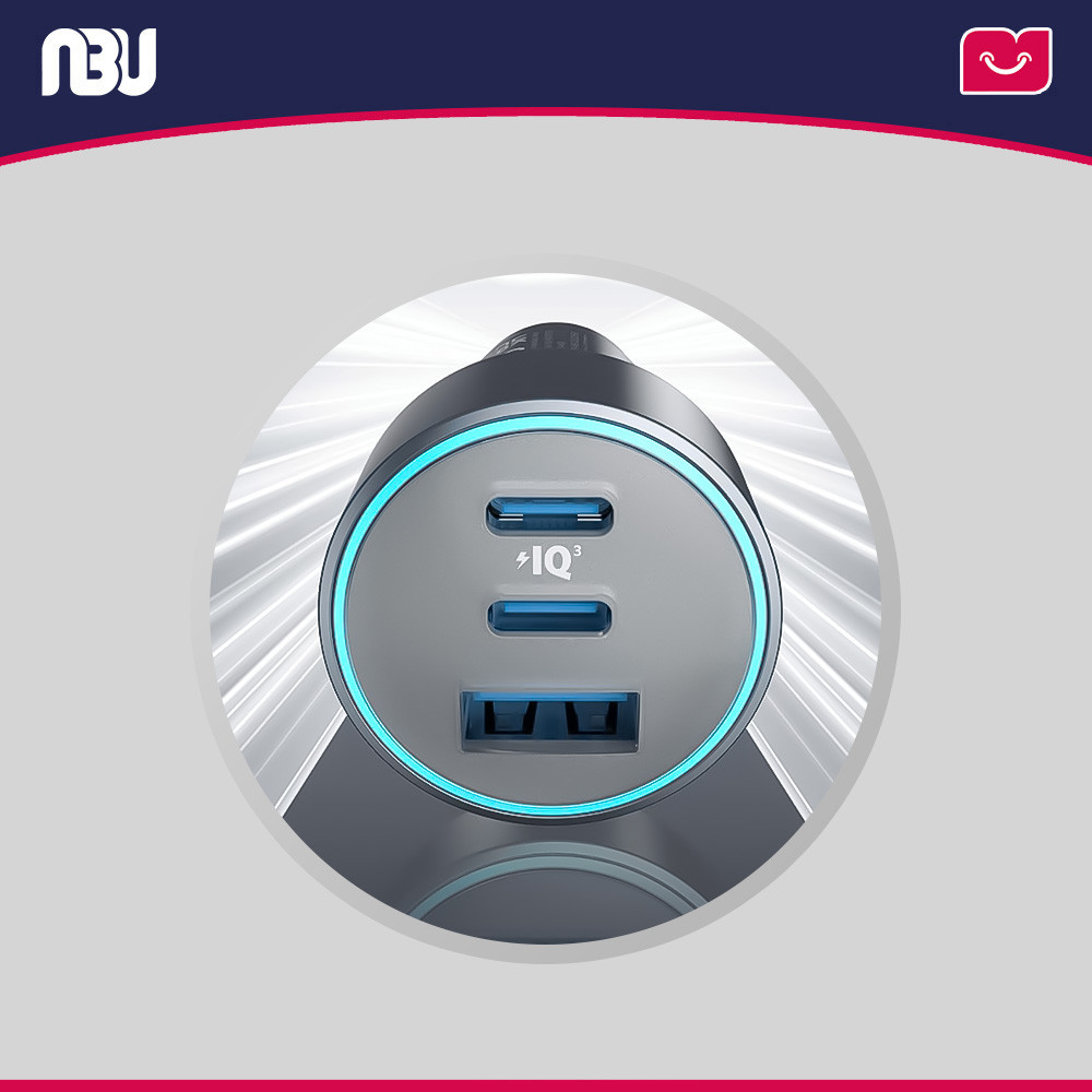 شارژر فندکی 67 وات انکر مدل B2731 535 به همراه کابل USB-C