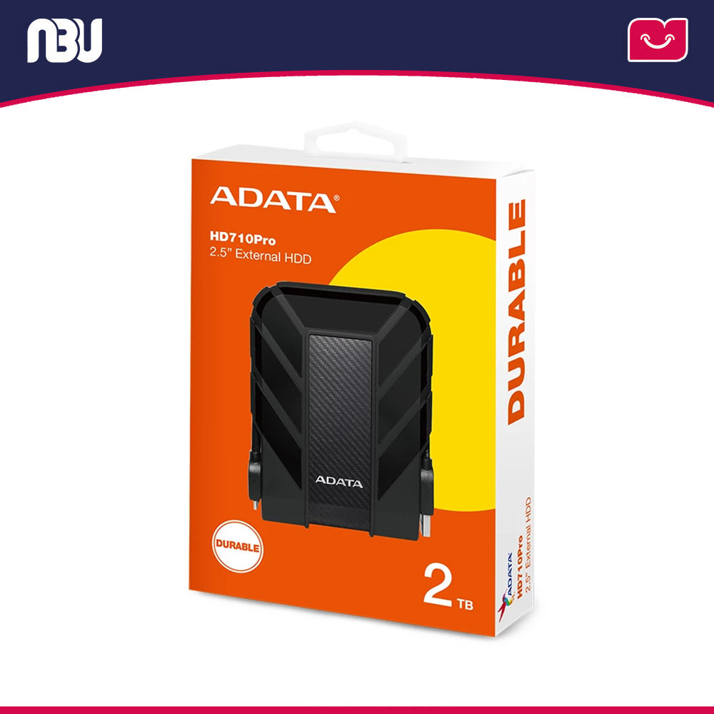 هارد اکسترنال ای دیتا ظرفیت 2 ترابایت مدل HD710 Pro 