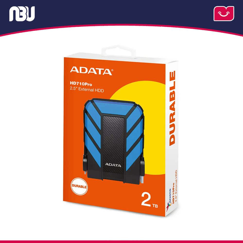 هارد اکسترنال ای دیتا ظرفیت 2 ترابایت مدل HD710 Pro 
