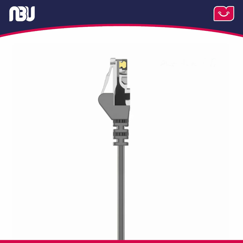 کابل شبکه بلکین مدل Cat6 A3L981bt02MBKHS طول 2 متر