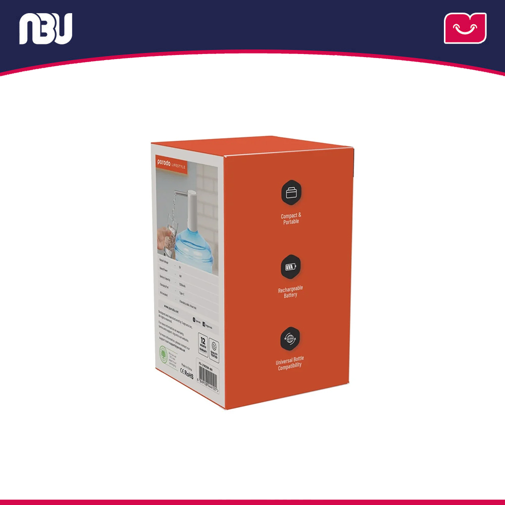  پمپ آب دیجیتال پرودو مدل Lifestyle Portable Water Pump