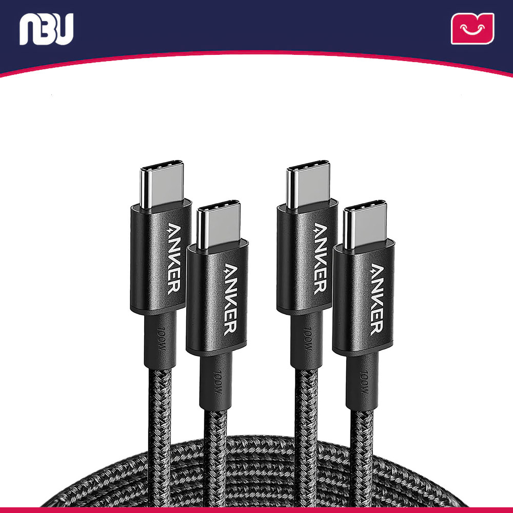 کابل تبدیل USB-C به USB-C انکر مدل 333 A8757 به طول 6ft